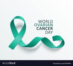 world ovarian cancer day vector image