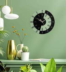 Designer Roman Round Acrylic Wall Clock