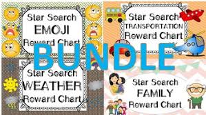 Star Search Bundle 1 Vipkid Reward System Chart Online Teaching Tool