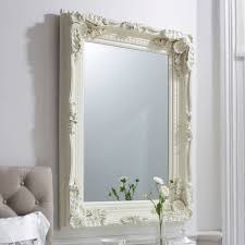 Charlton Cream Framed Mirror 4 Sizes