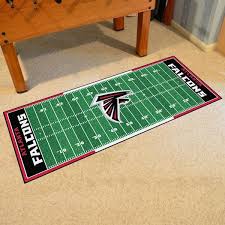 football field rug runner rug 7342