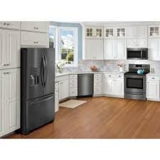 These small kitchen appliances are great for making that delicious breakfast smoothie or a hot pot of chicken noodle soup when the weather gets cold. Frigidaire 26 8 Cu Ft French Door Refrigerator In Black Stainless Steel Ffhb2750td The Home Depot Stainless Steel Kitchen Appliances Black Stainless Steel Kitchen Black Stainless Steel Appliances