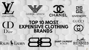 top 10 most expensive clothing brands