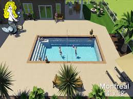 Rectangle Fiberglass Swimming Pools