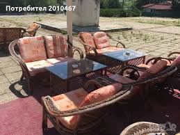 Ратаново кресло с подлакътници в три цвята: Ratanovi Mebeli V Gradinski Mebeli Dekoraciya V Gr Kyustendil Id22126583 Bazar Bg