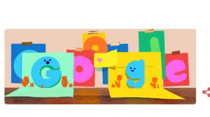 Fathers day card.fathers day gift.cute.modern.colourful.funny fathers day card.best dad ever.from son.from daughter.sat on daddies shoulders. Father S Day 2021 Google Shares Sweet Animated Doodle For The Special Day Trending Hindustan Times