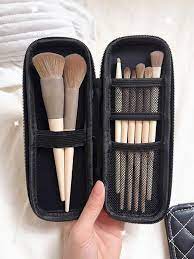 makeup bag makeup brush holder