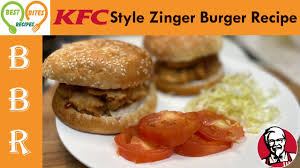To assemble, place your zinger patty on the bottom bun, followed by just like we promised, a delicious and easy kfc zinger burger made in the comfort of your own home! How To Make Kfc Zinger Chicken Kfc Zinger Burger Recipe Kfc Recipe Best Bites Recipes Find My Recipes
