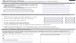 Free 7 Stock Transfer Form In Sample Example Format
