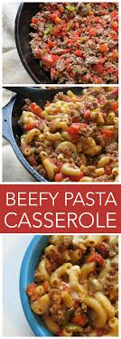 this ground beef pasta cerole is a