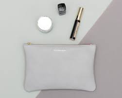 pouch large light grey bybk