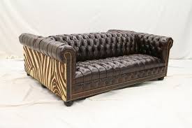 furniture tufted double sided leather sofa