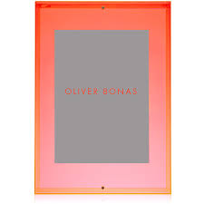 acrylic neon block wall frame oliver