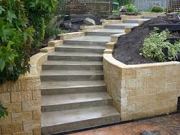 All brick edging can be shipped to you at home. Menards Retaining Wall Blocks Noaly Com Concrete Backyard Garden Stairs Exterior Stairs