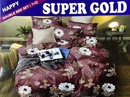 Super Gold Doublebed Bed Sheet