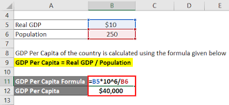 See full list on sapling.com Gdp Per Capita Formula Calculator Examples With Excel Template