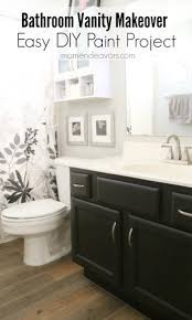See more ideas about bathroom cabinets, painting bathroom cabinets, home diy. Bathroom Vanity Makeover Easy Diy Home Paint Project Mom Endeavors