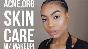acne org skin care w makeup you