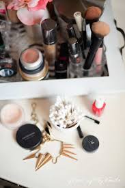 makeup station organized to help you