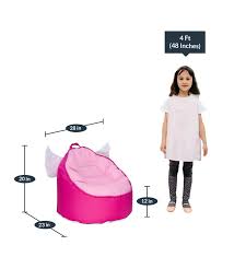 angels kids bean bag with beans in
