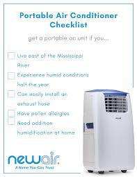 It has an adjustable fan which can cool the air down to 65 degrees fahrenheit, and has cooling, ventilation and dehumidifying. Are Portable Air Conditioners Worth The Cost The Pros And Cons Newair