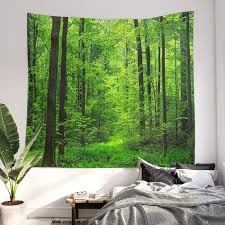 Forest Wall Tapestry By Natures Beauty
