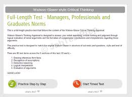 Watson Glaser Critical Thinking Test   TalentLens com SP ZOZ   ukowo 