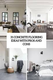 31 concrete flooring ideas with pros