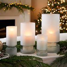 Frosted Glass Candleholders West Elm