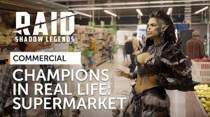 RAID: Shadow Legends | Champions IRL | Supermarket (Official Commercial) -  YouTube