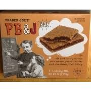 snack bars peanut er and jelly