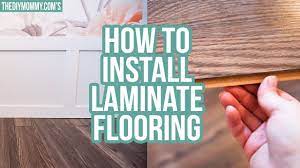 how to install laminate flooring a