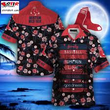 boston red sox mlb hawaiian shirt new