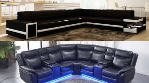 top 30 modern black leather sofa 2021