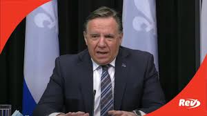 The latest tweets from @francoislegault Quebec Ca Francois Legault Press Conference On Covid 19 Restrictions Transcript April 13 Rev