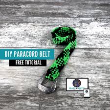 The middle core is not gutted. How To Braid A Paracord Belt Free Diy Step By Step Video Tutorial Braids By Brette Academy