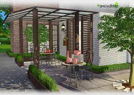 Simple Patio At Simcredible Designs