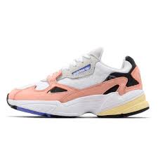Details About Adidas Originals Falcon W White Trace Pink Womens Running Shoes Ee8937