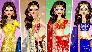 indian bride makeup dress up for
