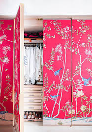 Wallpaper In The Closet La Closet Design