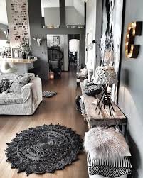 style a living room with grey walls