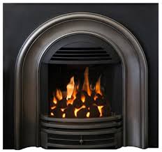 Gas Insert Fits Small Coal Fireplaces