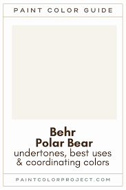 behr polar bear a complete color
