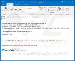 sendgrid email scam removal and