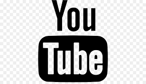 Amerika serikat, youtube, logo gambar png. Youtube Logo Black And White