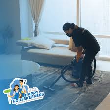 professional cleaning services happy
