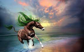 Unicorn Horse Digital Art Is 高清晰度电 ...
