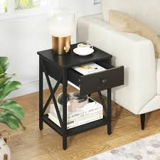 Industrial Side Table Small End Table