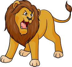 lion rugit 12851847 art vectoriel