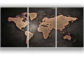 Mapa del mundo, vista de satélite: Mapa Mundi Madeira Mercadolivre Com Br